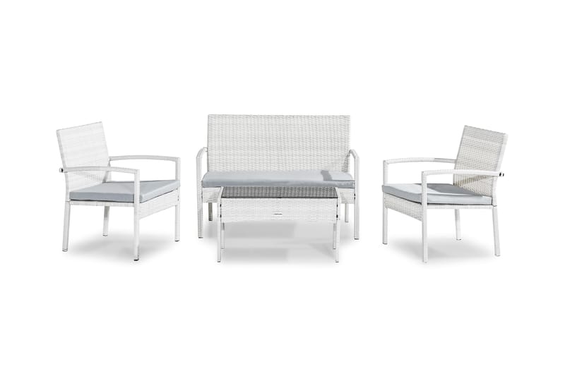 Sofagruppe Thor Light - Hvit - Hagemøbler & utemiljø - Hagebord - Spisebord ute
