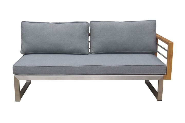 2-seters Sofa - Grå - Hagemøbler & utemiljø - Loungemøbler - Loungesofaer