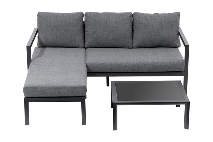 3-seters Sofa - Grå - Hagemøbler & utemiljø - Loungemøbler - Loungesofaer