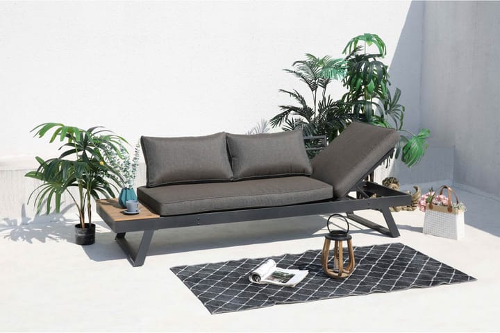 Sofa - Grå - Hagemøbler & utemiljø - Loungemøbler - Loungesofaer