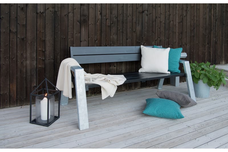 Sofa Rejäl - Blå|Hvit - Hagemøbler & utemiljø - Loungemøbler - Loungesofaer