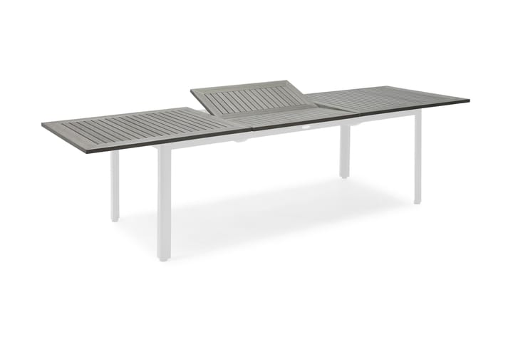 NYDALA BORD 90x200/280 cm - Hvit|grå - Hagemøbler - Hagebord - Spisebord