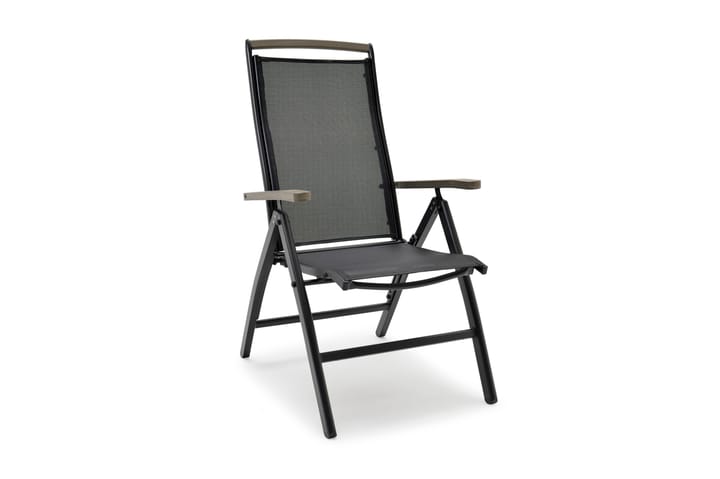 Nydala Posisjonsstol - Svart|grå - Hagemøbler - Velg etter materiale - Kunstrotting