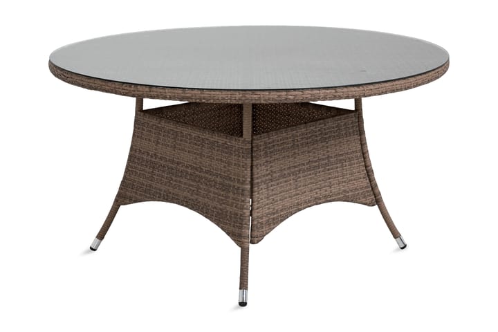 Spisebord Thor 140 cm Rundt - Sand - Hagemøbler - Loungemøbler - Sofagrupper (ute)