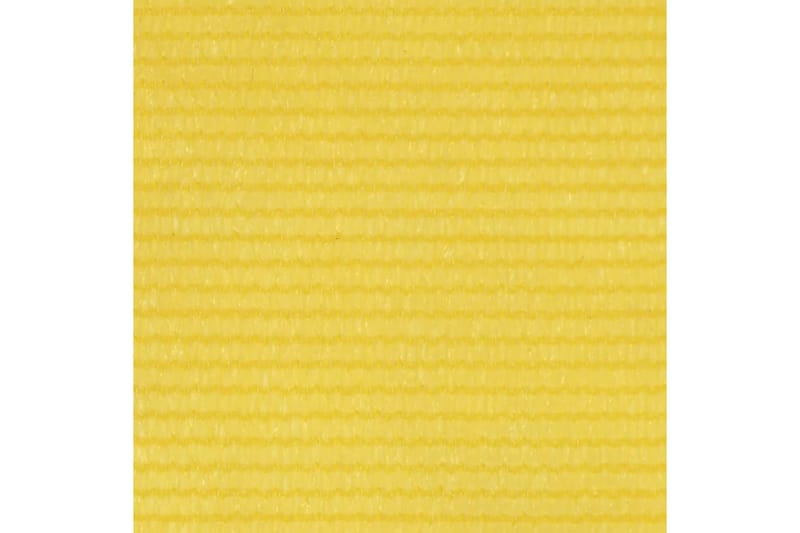 Balkongskjerm 90x300 cm HDPE gul - Gul - Hagemøbler & utemiljø - Solbeskyttelse - Balkongbeskyttelse