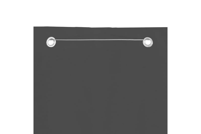 Balkongskjerm antrasitt 160x240 cm oxfordstoff - Antrasittgrå - Hagemøbler & utemiljø - Solbeskyttelse - Balkongbeskyttelse