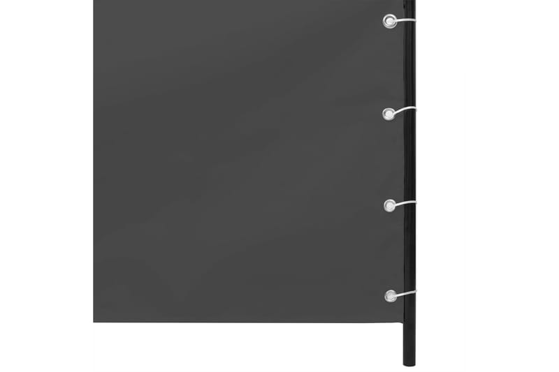 Balkongskjerm antrasitt 160x240 cm oxfordstoff - Antrasittgrå - Hagemøbler & utemiljø - Solbeskyttelse - Balkongbeskyttelse
