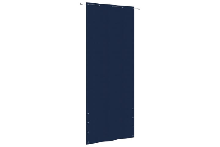 Balkongskjerm blå 100x240 cm oxfordstoff - Blå - Hagemøbler & utemiljø - Solbeskyttelse - Balkongbeskyttelse