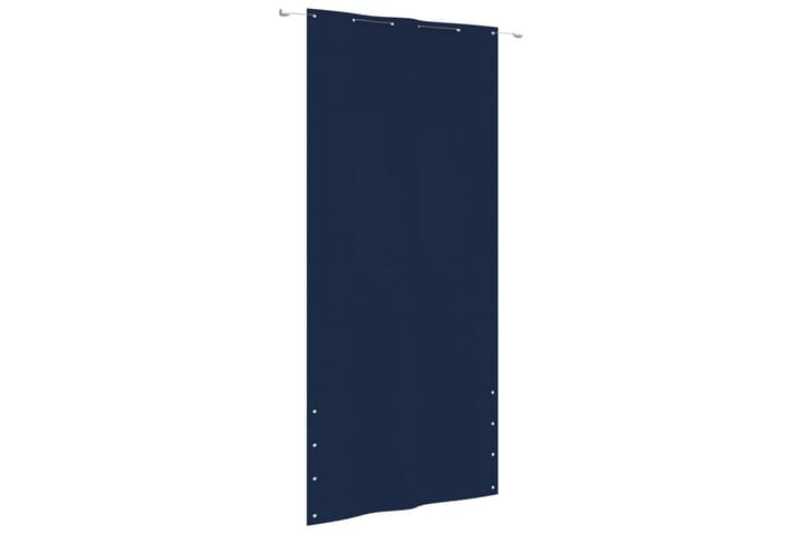 Balkongskjerm blå 120x240 cm oxfordstoff - Blå - Hagemøbler & utemiljø - Solbeskyttelse - Balkongbeskyttelse