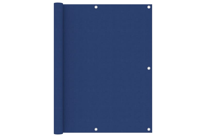 Balkongskjerm blå 120x400 cm oxfordstoff - Blå - Hagemøbler & utemiljø - Solbeskyttelse - Balkongbeskyttelse