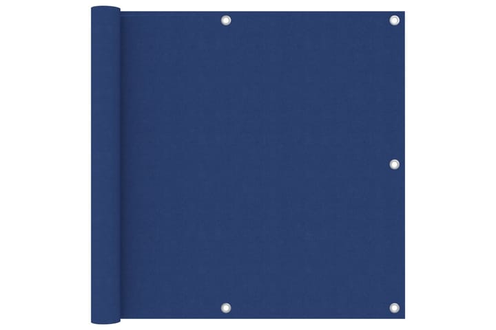 Balkongskjerm blå 90x300 cm oxfordstoff - Blå - Hagemøbler & utemiljø - Solbeskyttelse - Balkongbeskyttelse