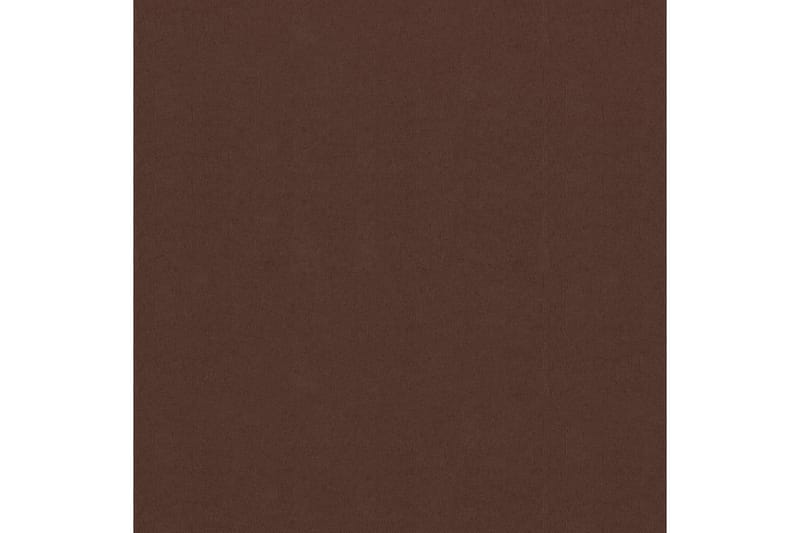 Balkongskjerm brun 75x300 cm oxfordstoff - Brun - Hagemøbler & utemiljø - Solbeskyttelse - Balkongbeskyttelse