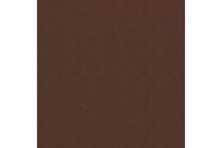 Balkongskjerm brun 90x600 cm oxfordstoff - Brun - Hagemøbler & utemiljø - Solbeskyttelse - Balkongbeskyttelse