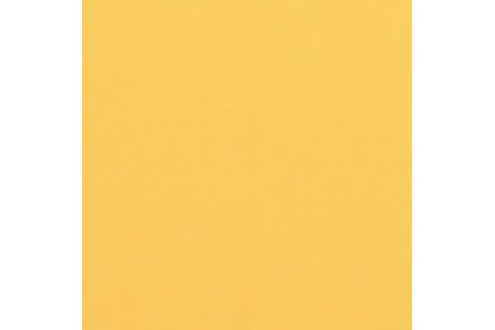 Balkongskjerm gul 120x400 cm oxfordstoff - Gul - Hagemøbler & utemiljø - Solbeskyttelse - Balkongbeskyttelse