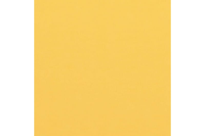 Balkongskjerm gul 90x400 cm oxfordstoff - Gul - Hagemøbler & utemiljø - Solbeskyttelse - Balkongbeskyttelse