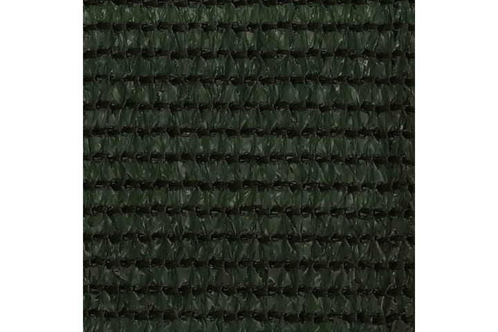 Balkongskjerm mörkegrönn 90x500 cm HDPE - grönn - Hagemøbler - Solbeskyttelse - Balkongbeskyttelse