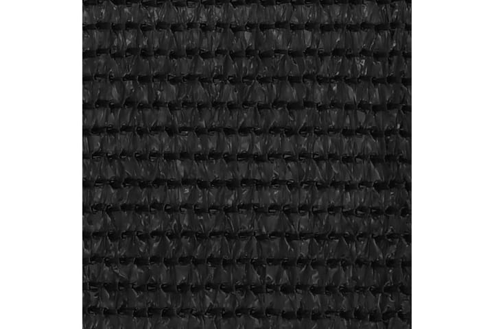 Balkongskjerm svart 120x400 cm HDPE - Svart - Hagemøbler & utemiljø - Solbeskyttelse - Balkongbeskyttelse