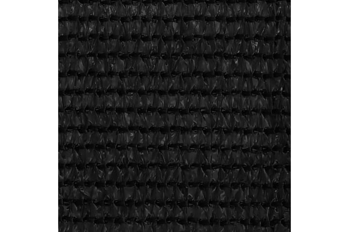 Balkongskjerm svart 120x500 cm HDPE - Svart - Hagemøbler & utemiljø - Solbeskyttelse - Balkongbeskyttelse