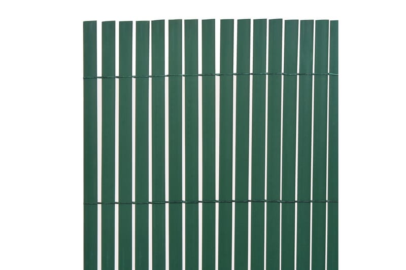 Dobbelsidet hagegjerde 110x300 cm grønn - grønn - Hagemøbler & utemiljø - Solbeskyttelse - Balkongbeskyttelse