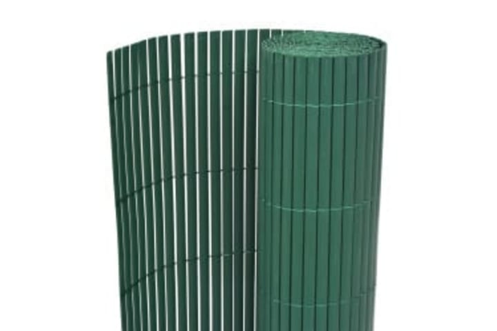 Dobbelsidet hagegjerde 110x300 cm grønn - grønn - Hagemøbler & utemiljø - Solbeskyttelse - Balkongbeskyttelse