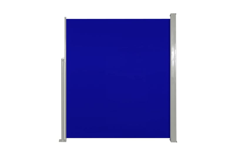 Sidemarkise 160 x 300 cm Blå - Blå - Hagemøbler & utemiljø - Solbeskyttelse - Markiser