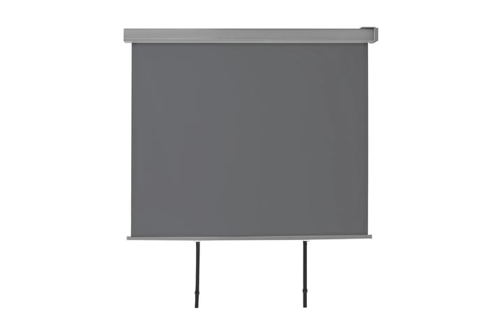 Sidemarkise for balkong multifunksjonell 150x200 cm grå - Hagemøbler & utemiljø - Solbeskyttelse - Markiser - Sidemarkise