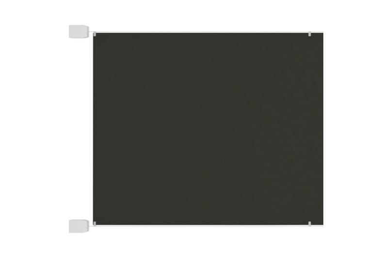 Vertikal markise antrasitt 100x800 cm oxford stoff - Antrasittgrå - Hagemøbler & utemiljø - Solbeskyttelse - Markiser