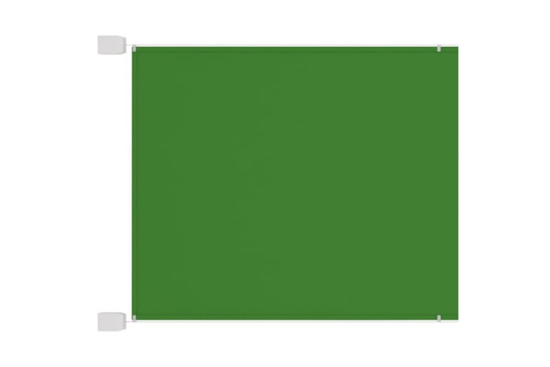 Vertikal markise lysegrønn 100x420 cm oxford stoff - grønn - Hagemøbler & utemiljø - Solbeskyttelse - Markiser