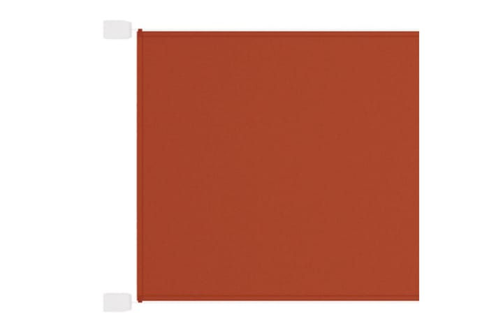 Vertikal markise terrakotta 180x1000 cm oxford stoff - Rød - Hagemøbler & utemiljø - Solbeskyttelse - Markiser