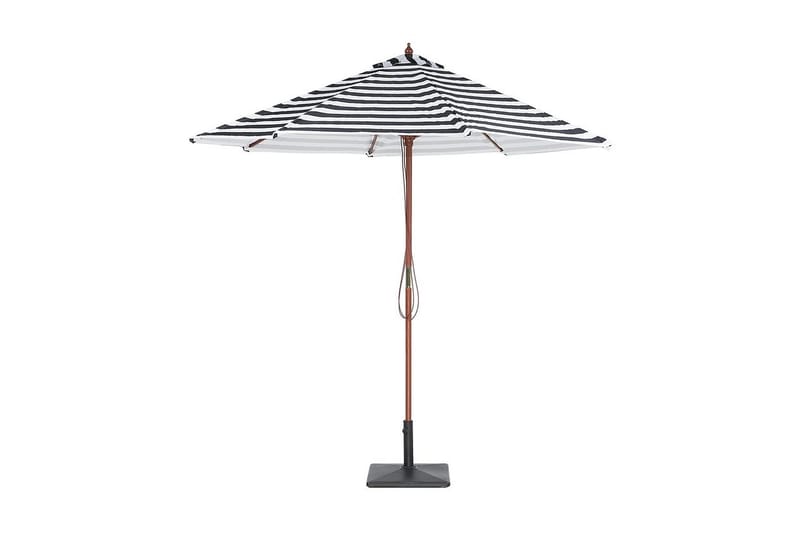 Parasoll Ferentillo 245 cm - Svart - Hagemøbler & utemiljø - Solbeskyttelse - Parasoller