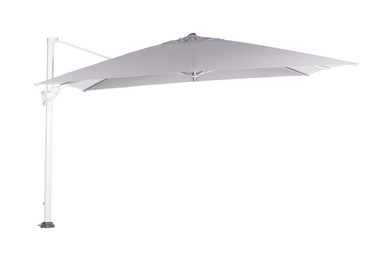 Parasoll Hawaii King Pole 400x400 cm Hvit/Sand - Garden Impressions - Hagemøbler - Solbeskyttelse - Parasoller