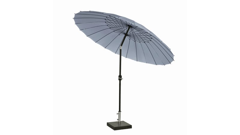 Parasoll Shanghai 270 cm - Grå - Hagemøbler & utemiljø - Solbeskyttelse - Parasoller