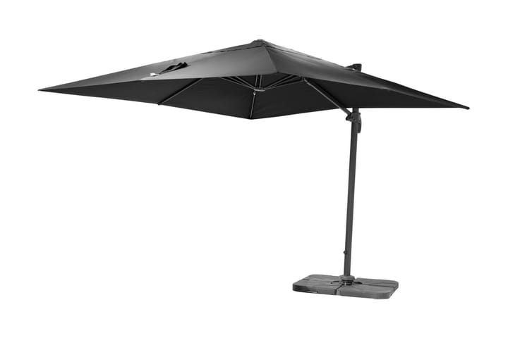 Parasoll Tobago 300 cm - Grå - Hagemøbler - Solbeskyttelse - Parasoller