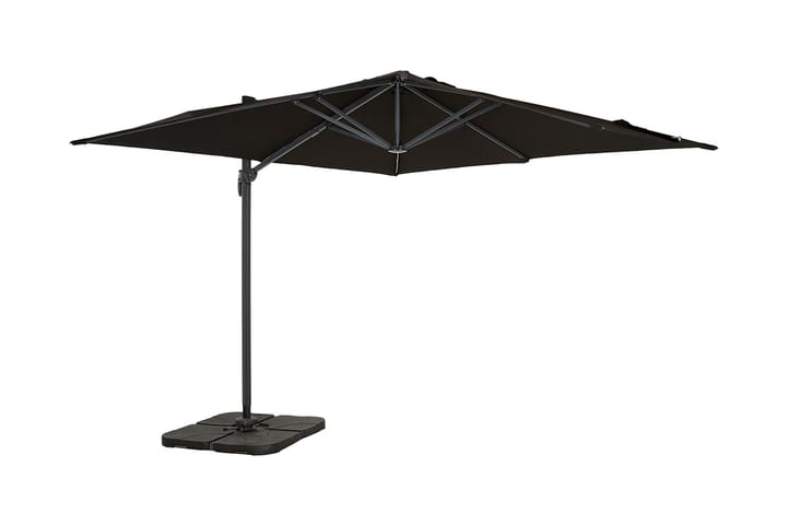Parasoll Tobago 300x300 cm - Svart - Hagemøbler & utemiljø - Solbeskyttelse - Parasoller