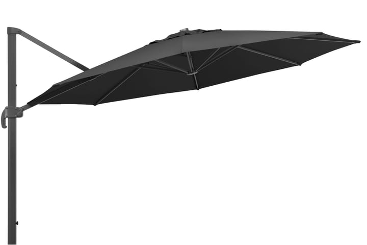Rhodos Stor Parasoll 400 cm - Antrasitt - Hagemøbler & utemiljø - Solbeskyttelse - Parasoller
