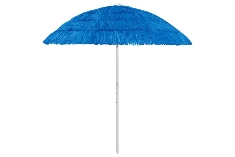 Strandparasoll blå 240 cm - Blå - Hagemøbler - Solbeskyttelse - Parasoller