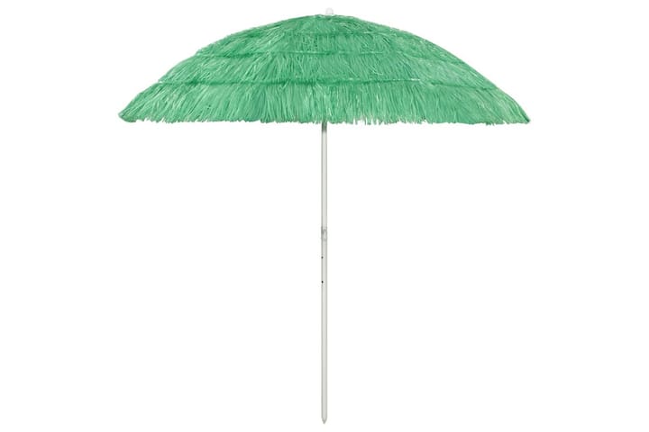 Strandparasoll grønn 240 cm - grønn - Hagemøbler & utemiljø - Solbeskyttelse - Parasoller