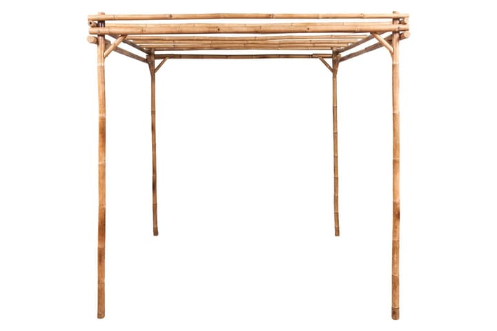 Pergola bambus 170x170x220 cm - Brun - Hagemøbler & utemiljø - Solbeskyttelse - Pergola