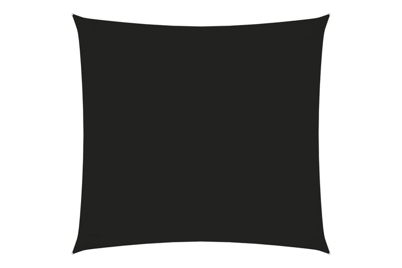 Solseil oxfordstoff firkantet 2x2 m svart - Svart - Hagemøbler & utemiljø - Solbeskyttelse - Solseil