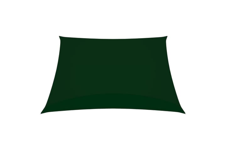 Solseil Oxfordstoff firkantet 3x3 m mørkegrønn - Grønn - Hagemøbler & utemiljø - Solbeskyttelse - Solseil