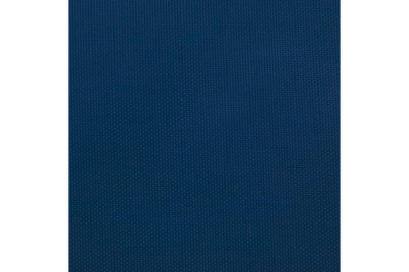 Solseil oxfordstoff rektangulær 2,5x4 m blå - Blå - Hagemøbler & utemiljø - Solbeskyttelse - Solseil