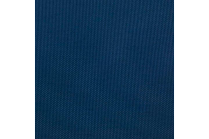 Solseil oxfordstoff trekantet 4,5x4,5x4,5 m blå - Blå - Hagemøbler & utemiljø - Solbeskyttelse - Solseil