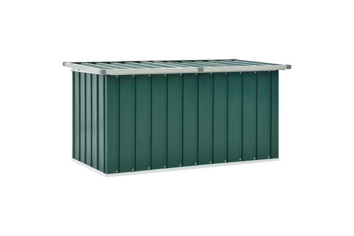 Oppbevaringskasse 129x67x65 cm grønn - Hagemøbler & utemiljø - Utendørsoppbevaring - Puteoppbevaring - Puteboks & putekasse