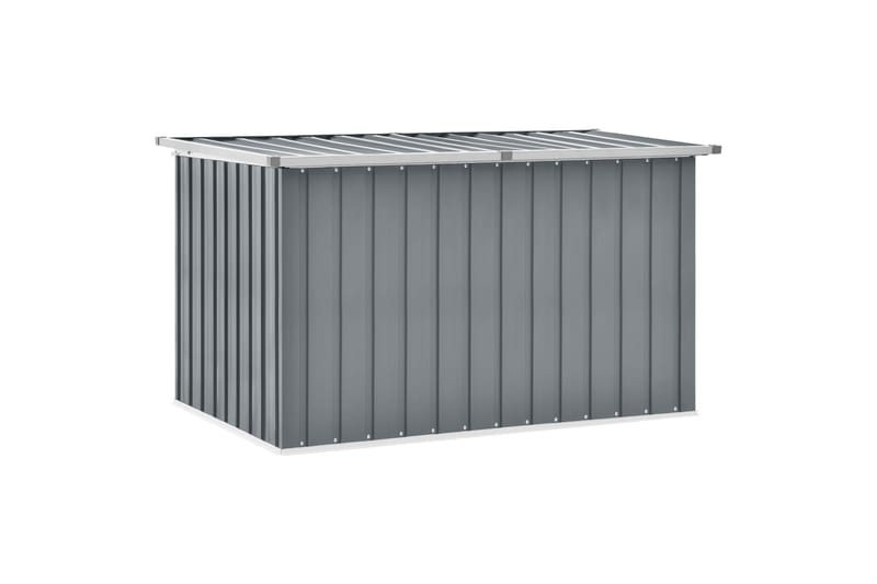 Oppbevaringskasse 149x99x93 cm grå - Hagemøbler & utemiljø - Utendørsoppbevaring - Puteoppbevaring - Puteboks & putekasse