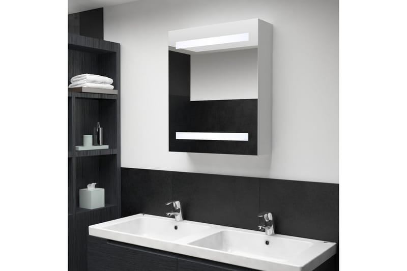 LED-speilskap til bad 50x14x60 cm - Interiør - Baderomsinnredning - Baderomsspeil