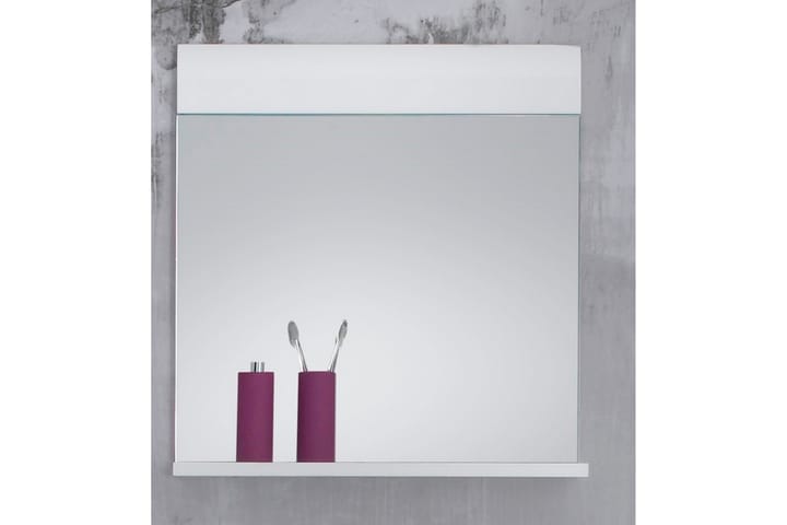 Speil Seara 60 cm - Hvit|Hvit Høyglans - Innredning - Baderomsinnredning - Baderomsspeil