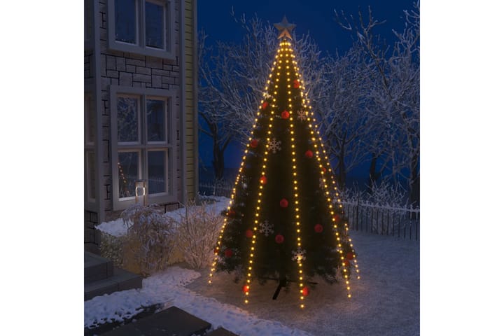 Juletre lysnett med 400 lysdioder IP44 400 cm - Interiør - Dekorasjon & innredningsdetaljer - Julepynt & juledekorasjon