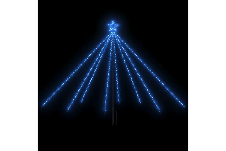 Juletrelys innendørs og utendørs 400 lysdioder blå 2,5 m - Blå - Innredning - Dekorasjon & innredningsdetaljer - Julepynt & juledekorasjon