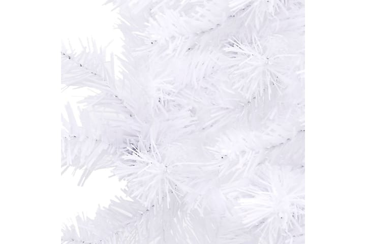 Kunstig hjørnejuletre hvit 180 cm PVC - Hvit - Innredning - Dekorasjon & innredningsdetaljer - Julepynt & juledekorasjon - Plastjuletre