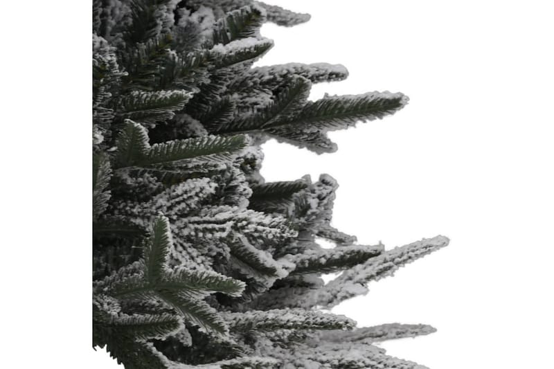 Kunstig juletre med flokket snø grønn 150 cm PVC og PE - Innredning - Dekorasjon & innredningsdetaljer - Julepynt & juledekorasjon - Plastjuletre